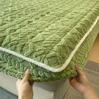 CozySleep Set | Wärmendes Flanell-Spannbetttuch für Kuschelige Nächte