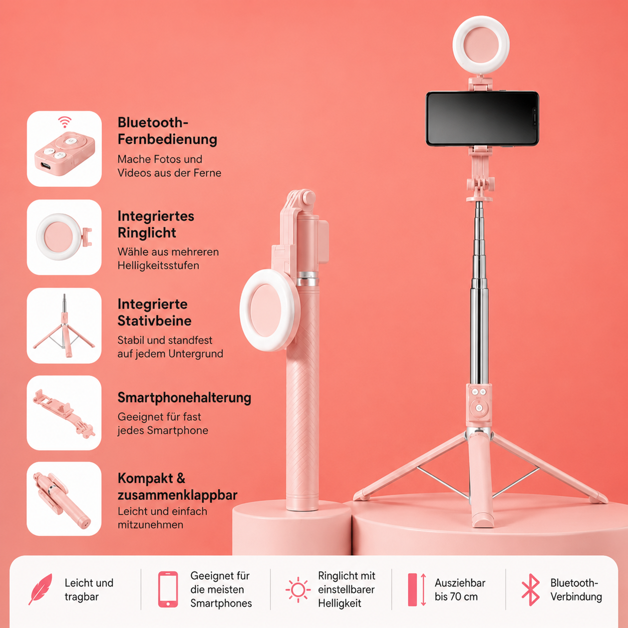SmartShot | Stabile Fotos und Videos überall aufnehmen