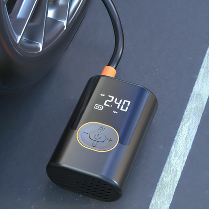 TireMate | Tragbare Reifenpumpe für unterwegs