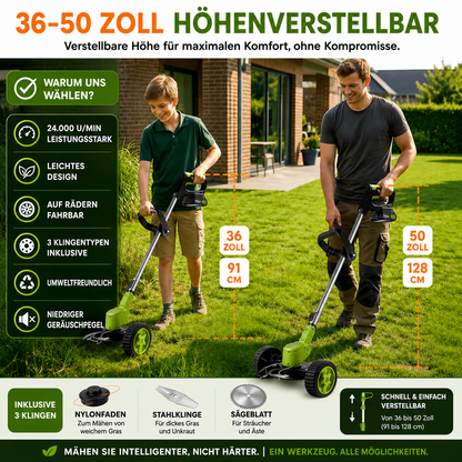 TrimFlex | Präzises und kabelloses Gartentrimmen