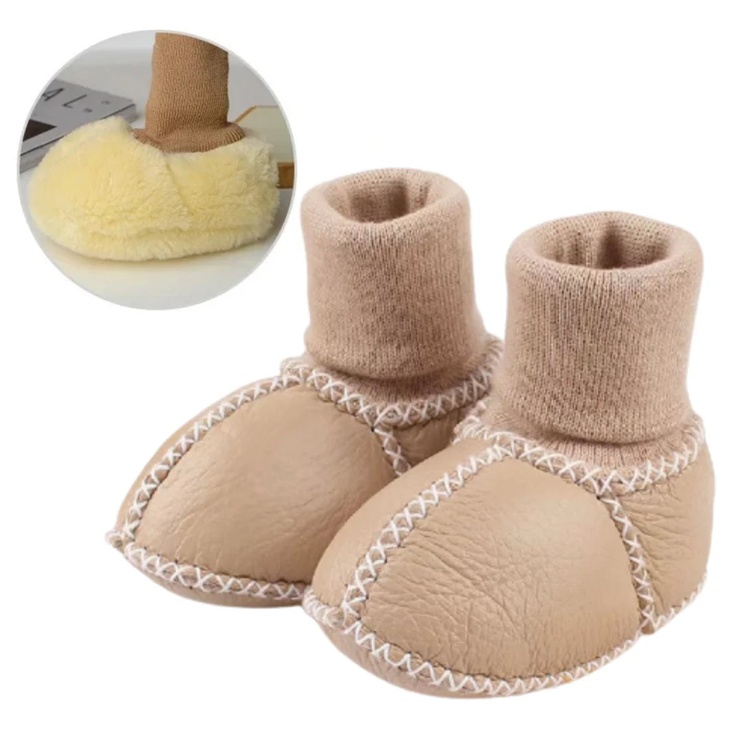 Mini Fashion | Kuschelige Rutschfeste Babyschuhe für den Winter
