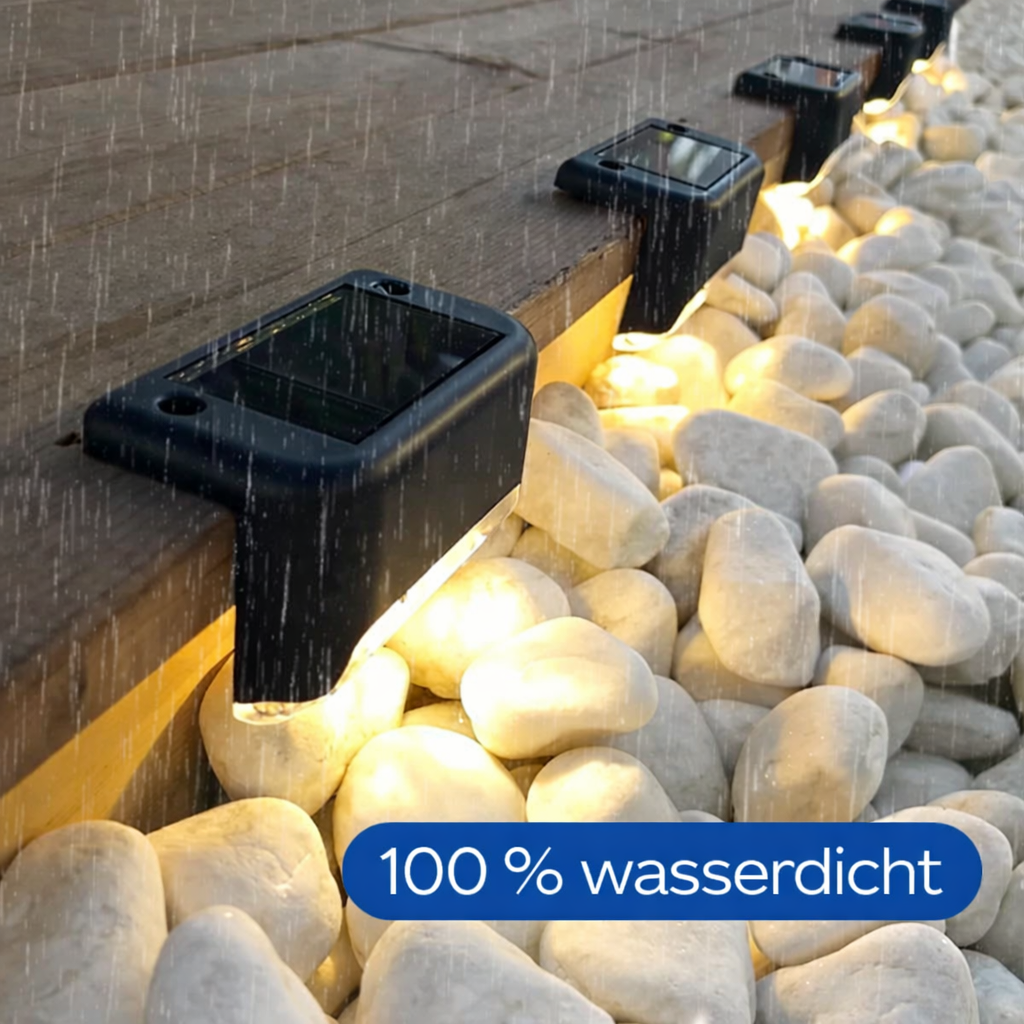 Kabellose Solar | Wandleuchte für Haus und Garten