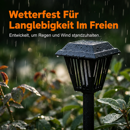 EcoZap | Solar-Mückenlampe im modernen Design mit Stand- & Spießfunktion