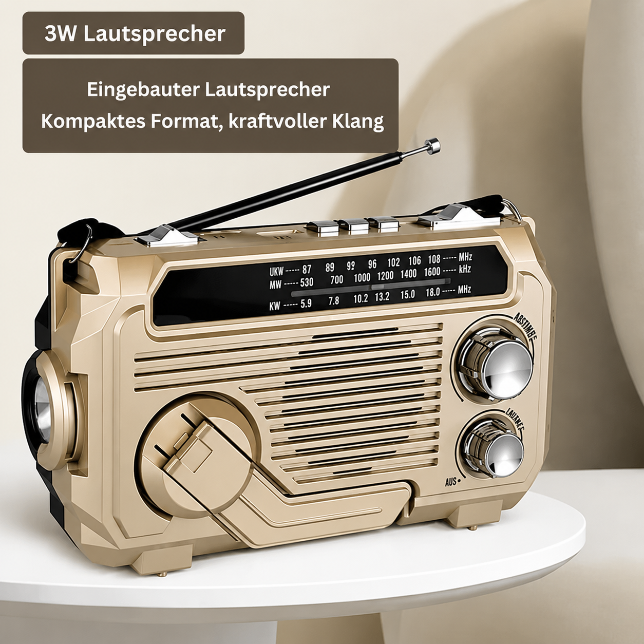 SafeWave | Notfallradio Sicherheit bei Stromausfall