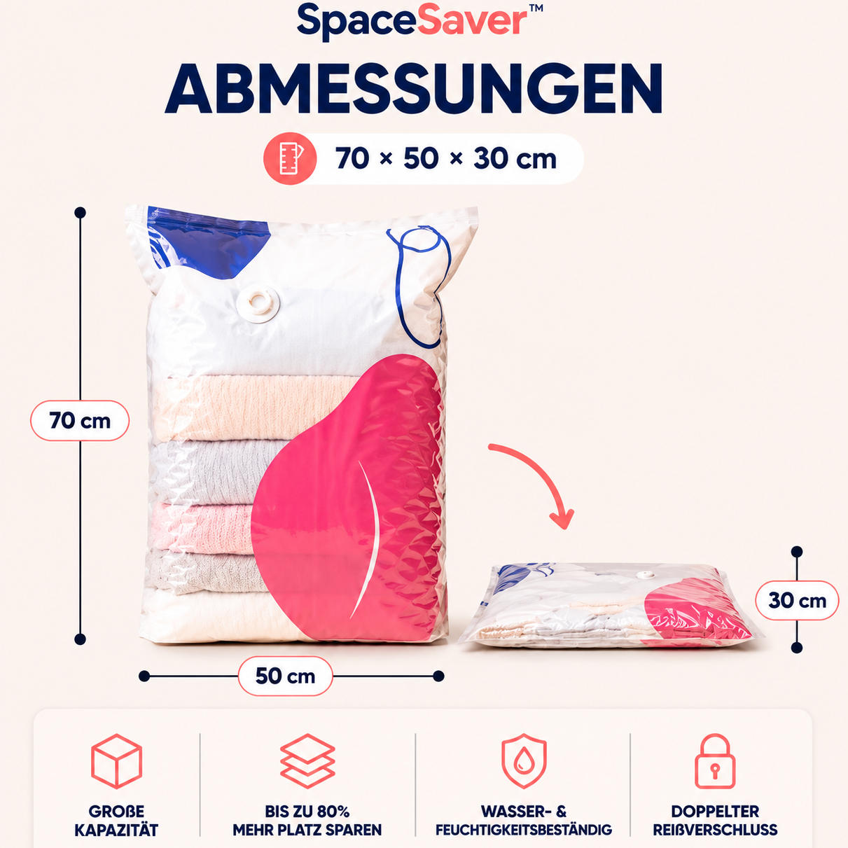 SpaceSaver | Sparen Sie bis zu 80 % Platz