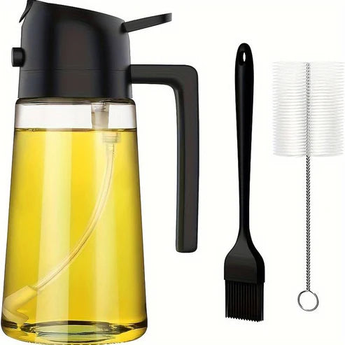 3-in-1 Oil Sprayer | Sauberes und gleichmäßiges Kochen