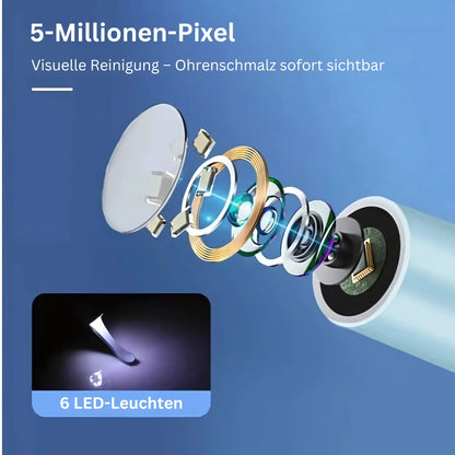 ClearEar | Visueller Ohrreiniger mit HD-Kamera