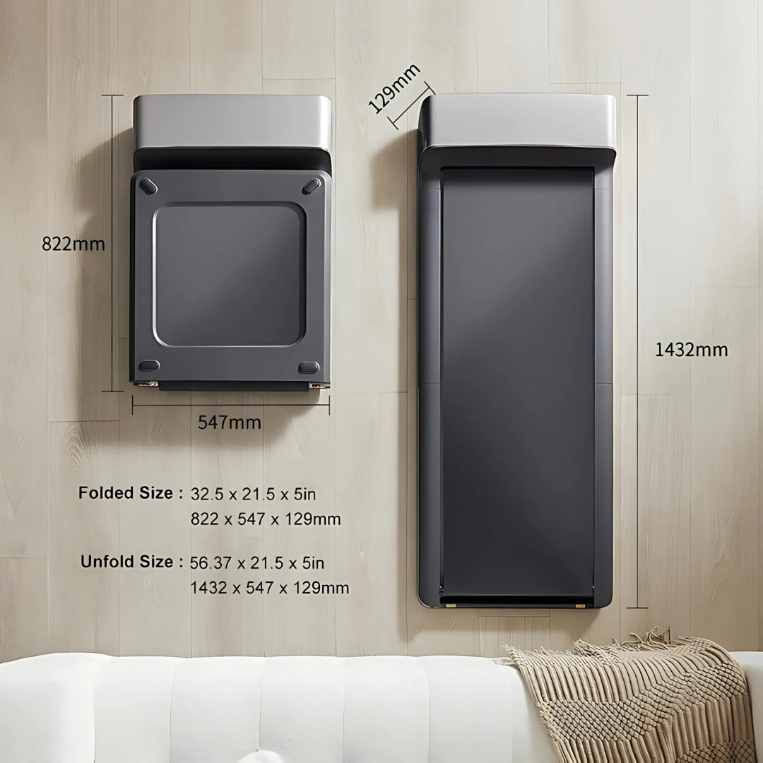 FoldRun Treadmill | Platzsparendes Laufband für deine Fitness zu Hause