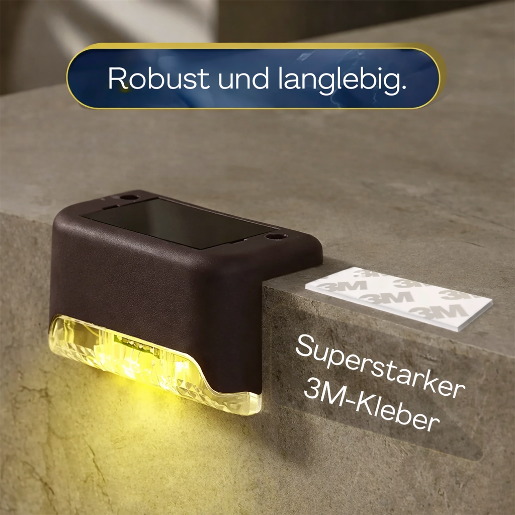 Kabellose Solar | Wandleuchte für Haus und Garten