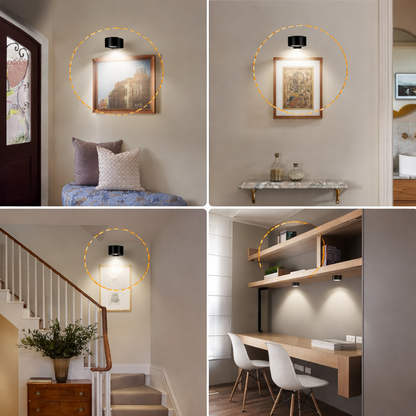 LumiFlex | Kabellos Magnetische Wandlampe