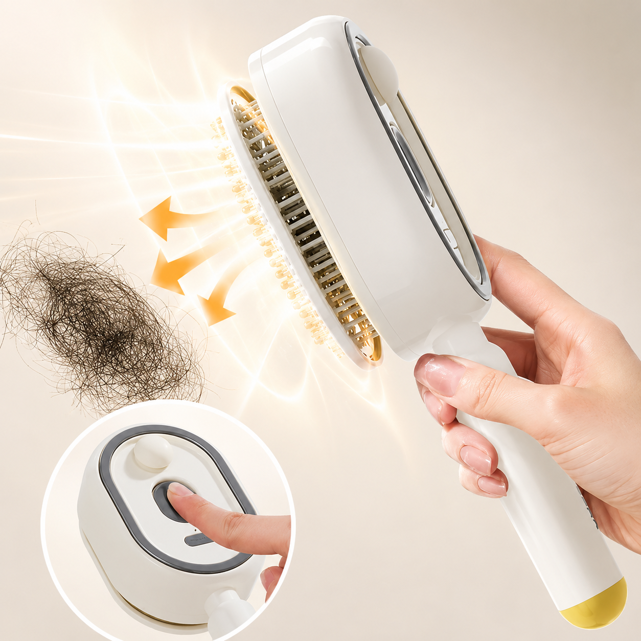 SteamBrush | Frizzfreie Haare mühelos stylen