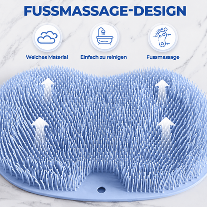 SootheMat | Silikon-Peelingmatte für Füße und Körper unter der Dusche