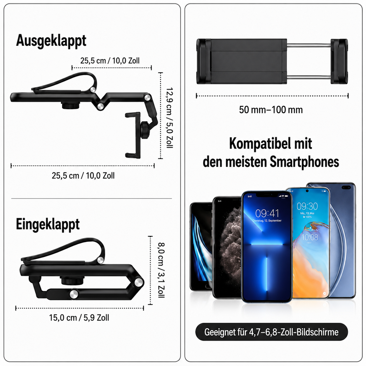 AutoGrip Pro | Dein Smartphone immer griffbereit