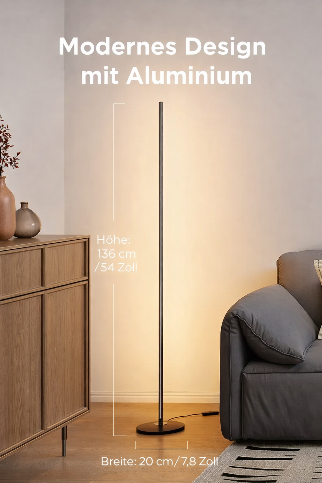 LumaCorner | RGB LED Stehlampe
