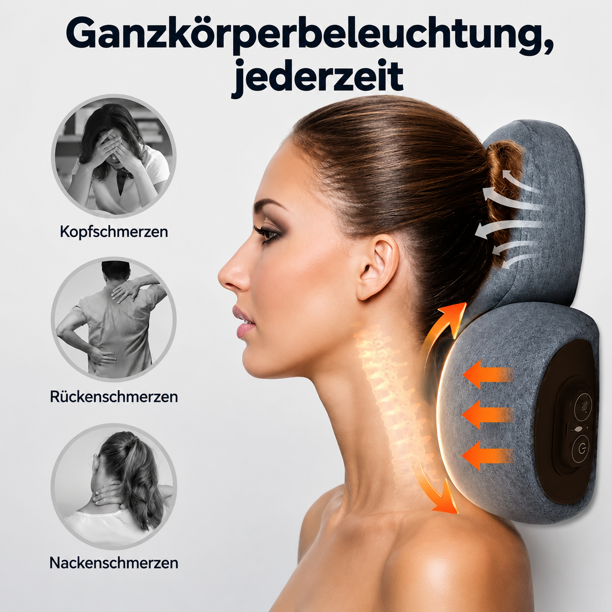 Thera Pillow | Entspannung für Nacken und Schultern