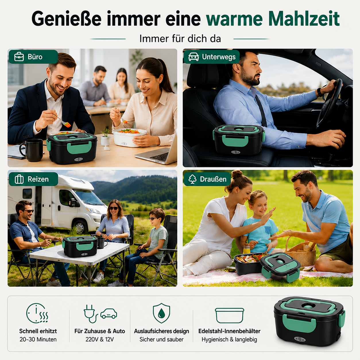 WarmBox | Wärmen Sie Ihr Mittagessen schnell und einfach auf!