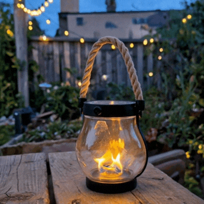 MysticFlame | LED Laterne mit Ewiger Flamme