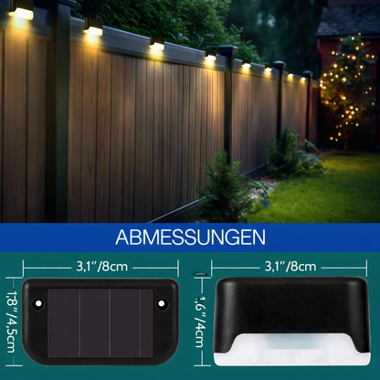 Kabellose Solar | Wandleuchte für Haus und Garten