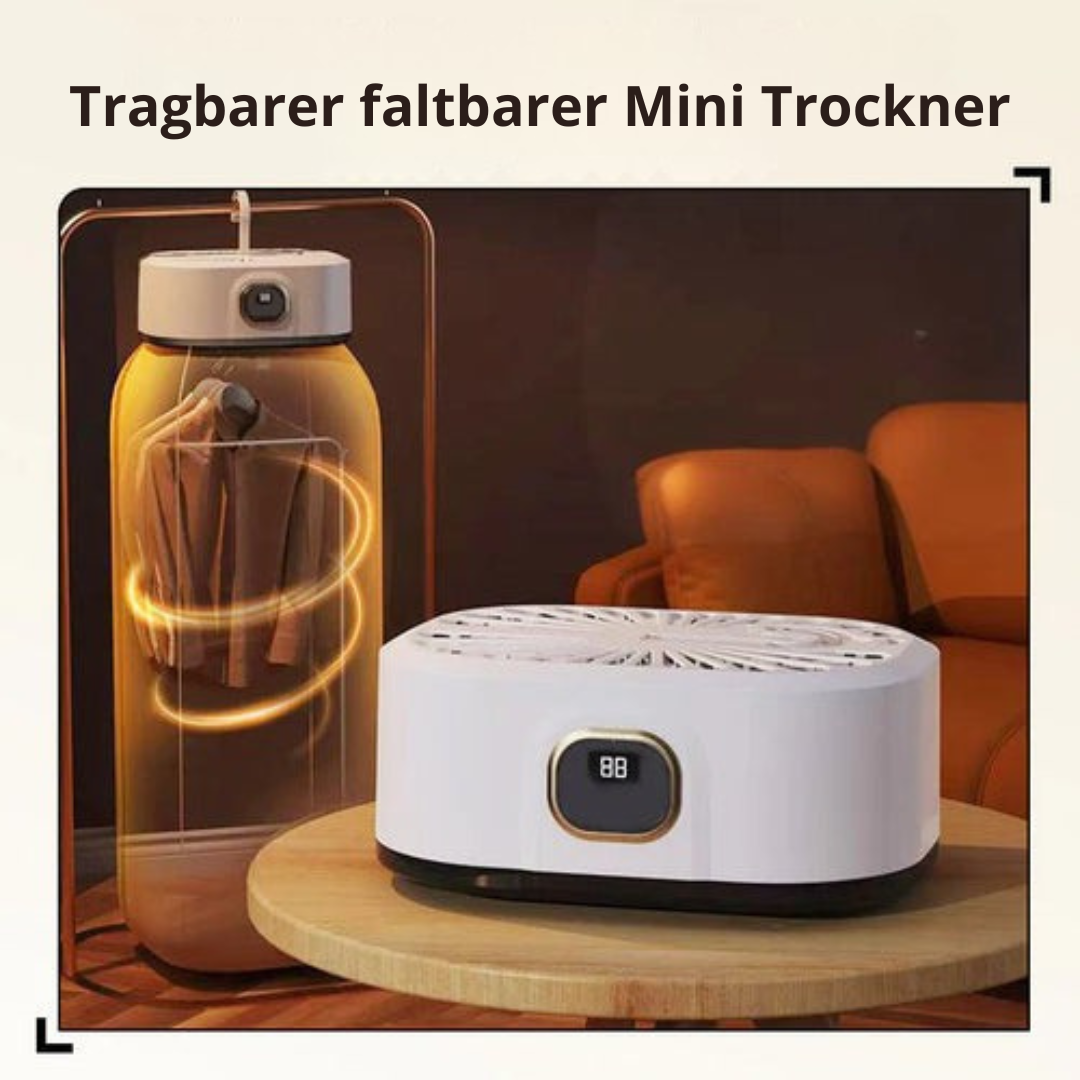 AirDry | Kompakter Mini-Trockner für Zuhause und Unterwegs