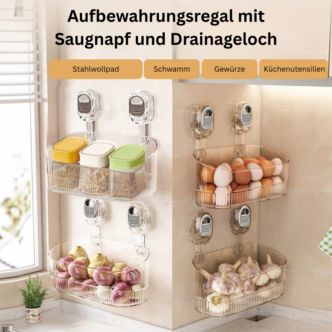 GripRack | Praktisches Wandregal ohne Bohren