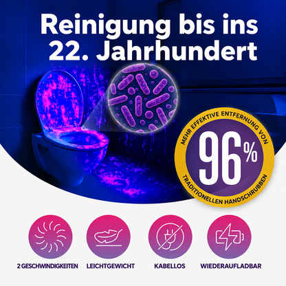 PowerScrub Pro | Mühelos reinigen ohne körperliche Belastung