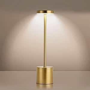 AuraGlow | Kabellose LED-Tischlampe