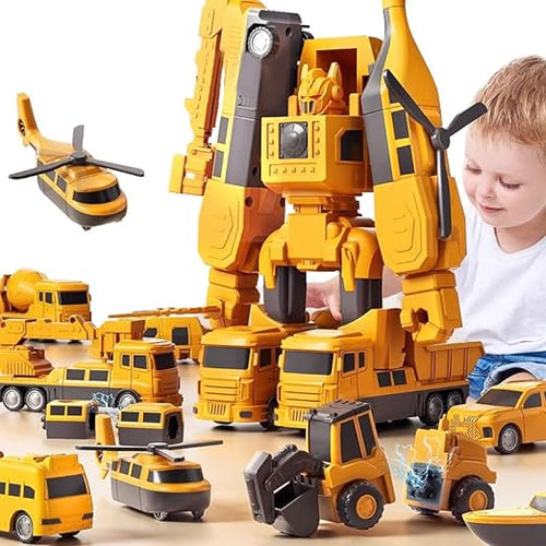 MagneToy | Transformierbare Fahrzeuge | Lehrreiche & Magnetische Spielzeuge