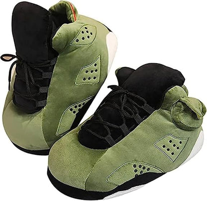 CosySneak | Warme Unisex Sneaker Hausschuhe mit Plüschfutter