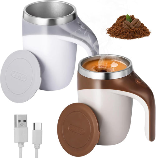 AutoMug | Magnetischer Selbstmisch-Becher  Ein Knopfdruck und genießen