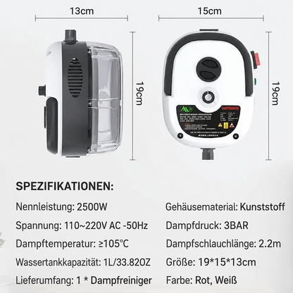 SteamMaster Pro | Gründlich reinigen ohne Schrubben