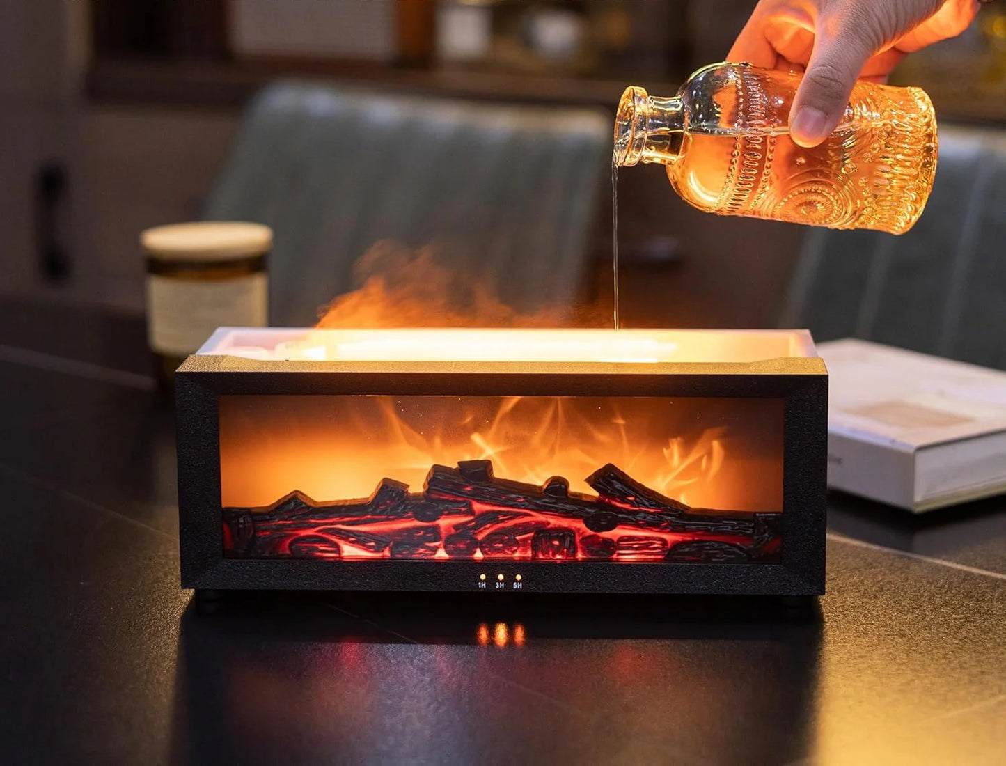 FireMist | Elektrische Sfeerhaard mit Vernebelnder Flammenillusion