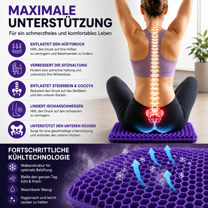 ComfortGel Gelkissen | Komfortabel sitzen den ganzen Tag