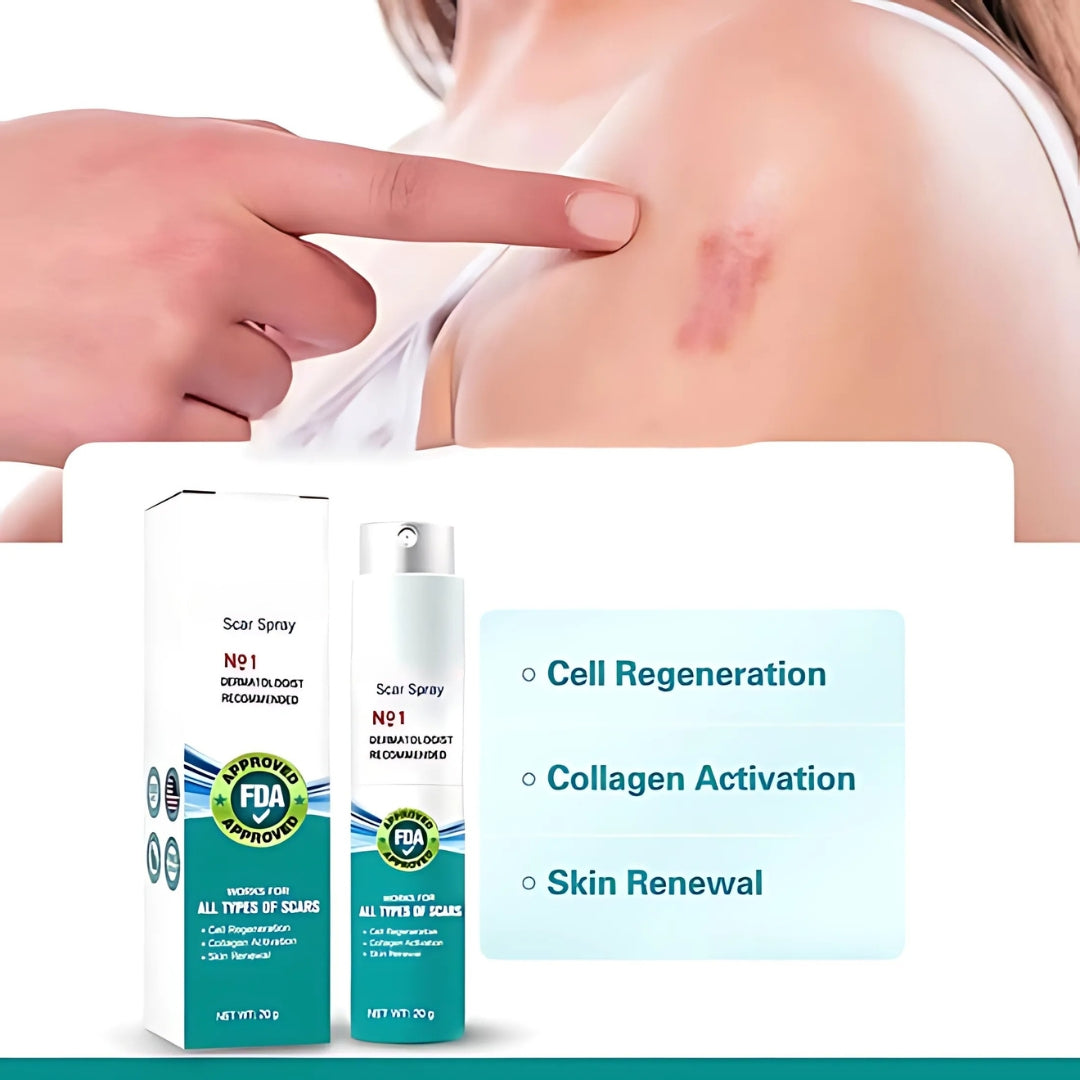 Scar Spray | Lässt Narben schnell und effektiv verblassen