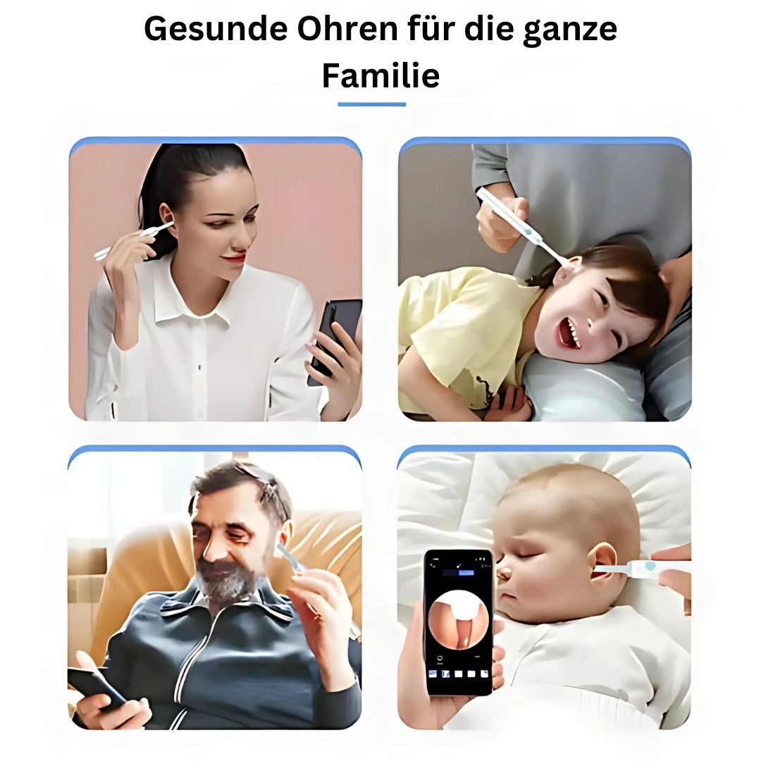 ClearEar | Visueller Ohrreiniger mit HD-Kamera