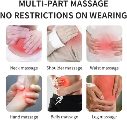 DeepRelax | Elektrischer Massage-Schal mit Wärme für Nacken, Schultern und Rücken