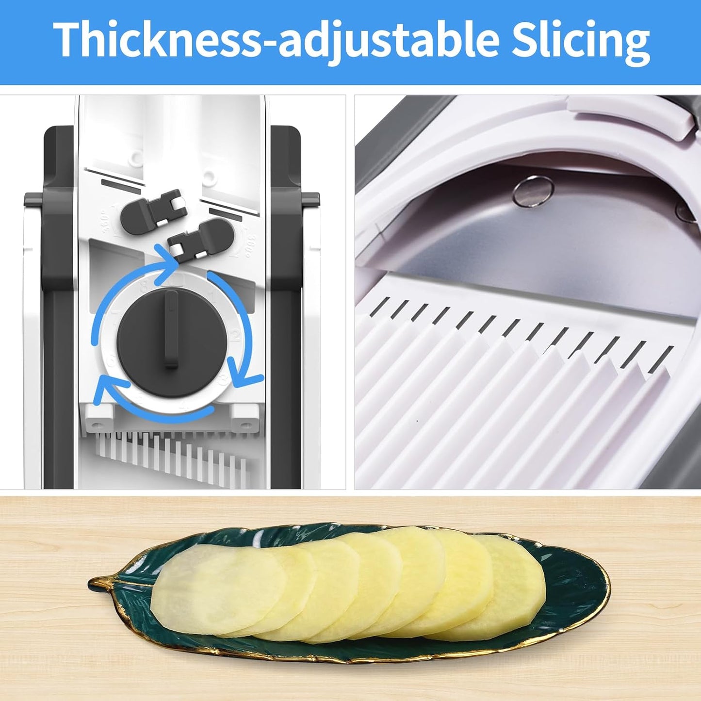 SafeSlice | Sicherer Mandoline Gemüseschneider