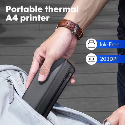 PrintMate | Tragbarer Bluetooth Thermodrucker für Sofortige Ausdrucke