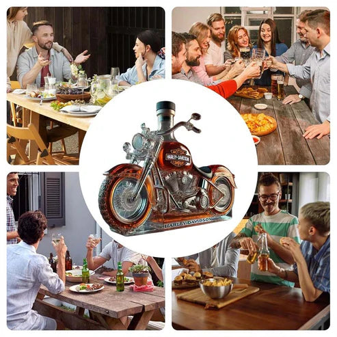 BarRebel | Exklusive Motorrad Spirit Bottle für echte Genießer