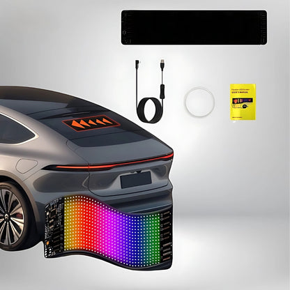 FlexiScreen | Dynamischer LED-Bildschirm für Fahrzeuge