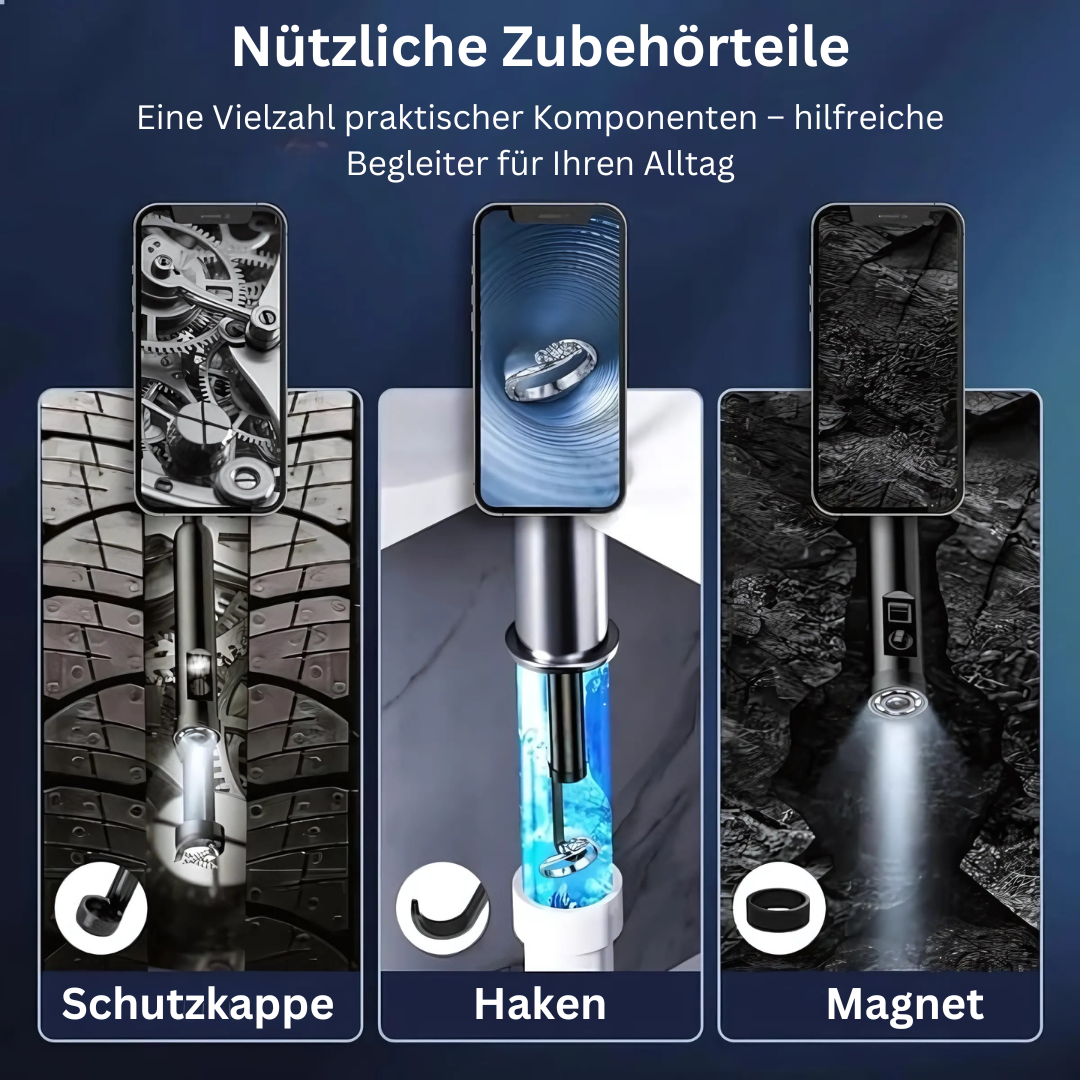 FlexiScope | Wasserdichtes Endoskop mit LED-Beleuchtung