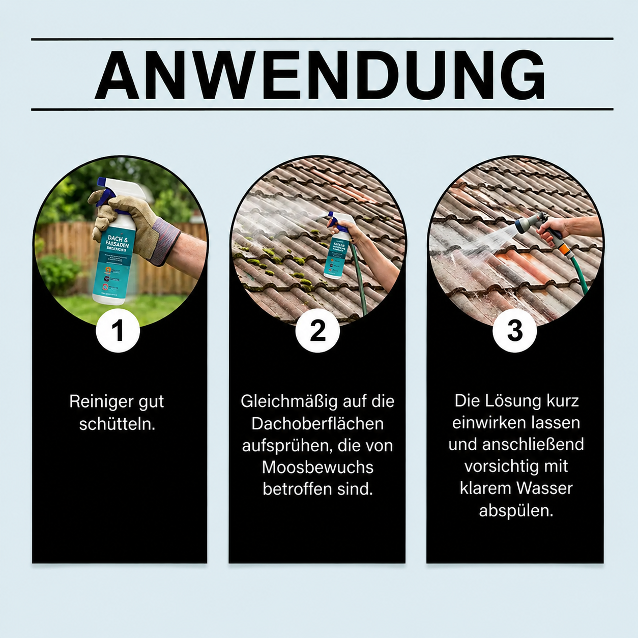 MossRemover  | Für ein sauberes Dach ohne Mühe