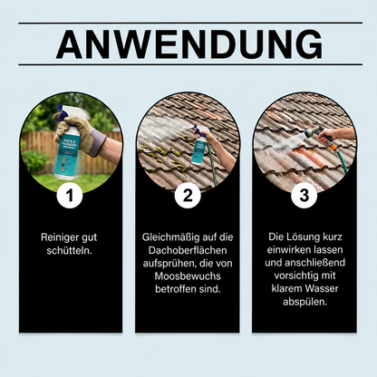 MossRemover  | Für ein sauberes Dach ohne Mühe