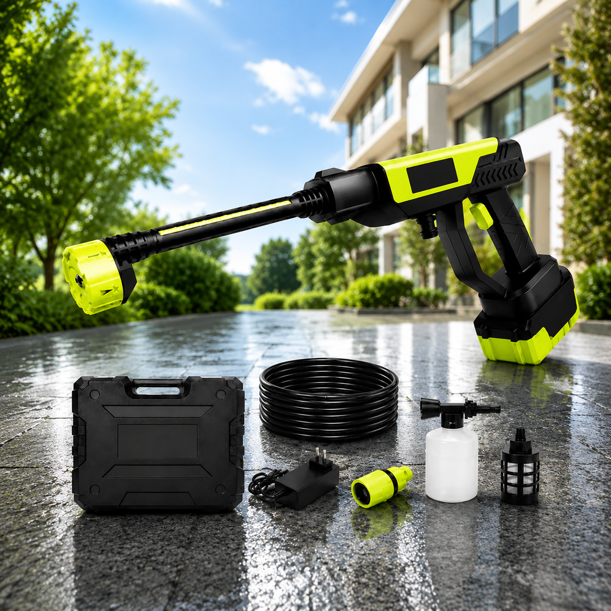 HydroJet Flex | Kraftvolle Reinigung ohne Kabel