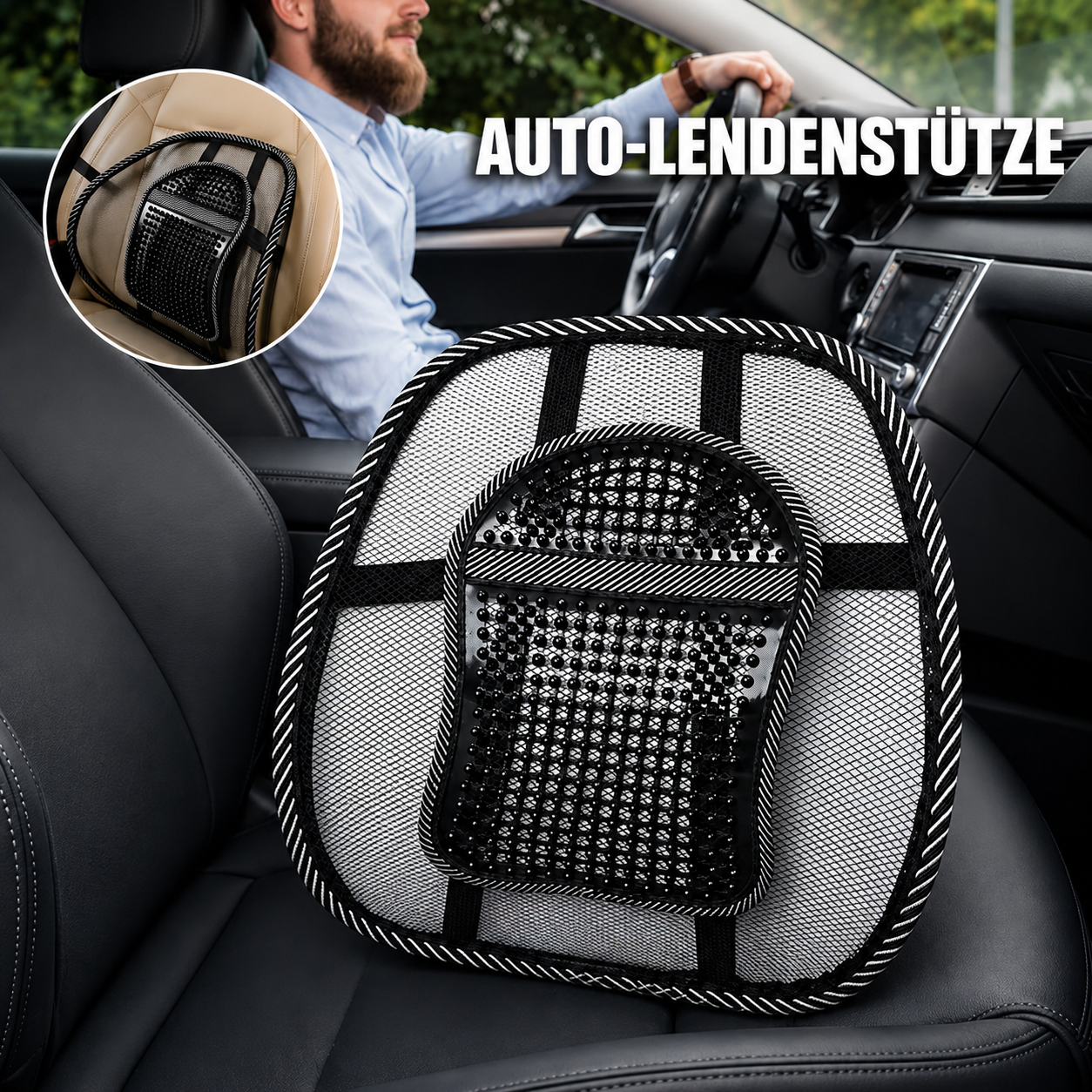 ComfortMesh Rückenstütze | Entspannt sitzen den ganzen Tag