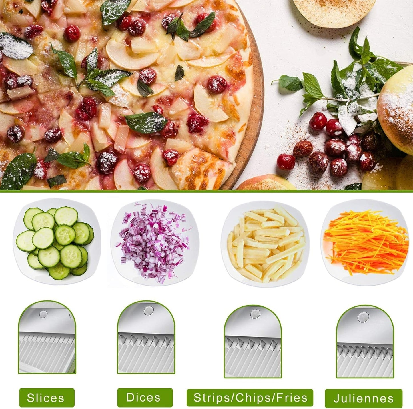 SafeSlice | Sicherer Mandoline Gemüseschneider