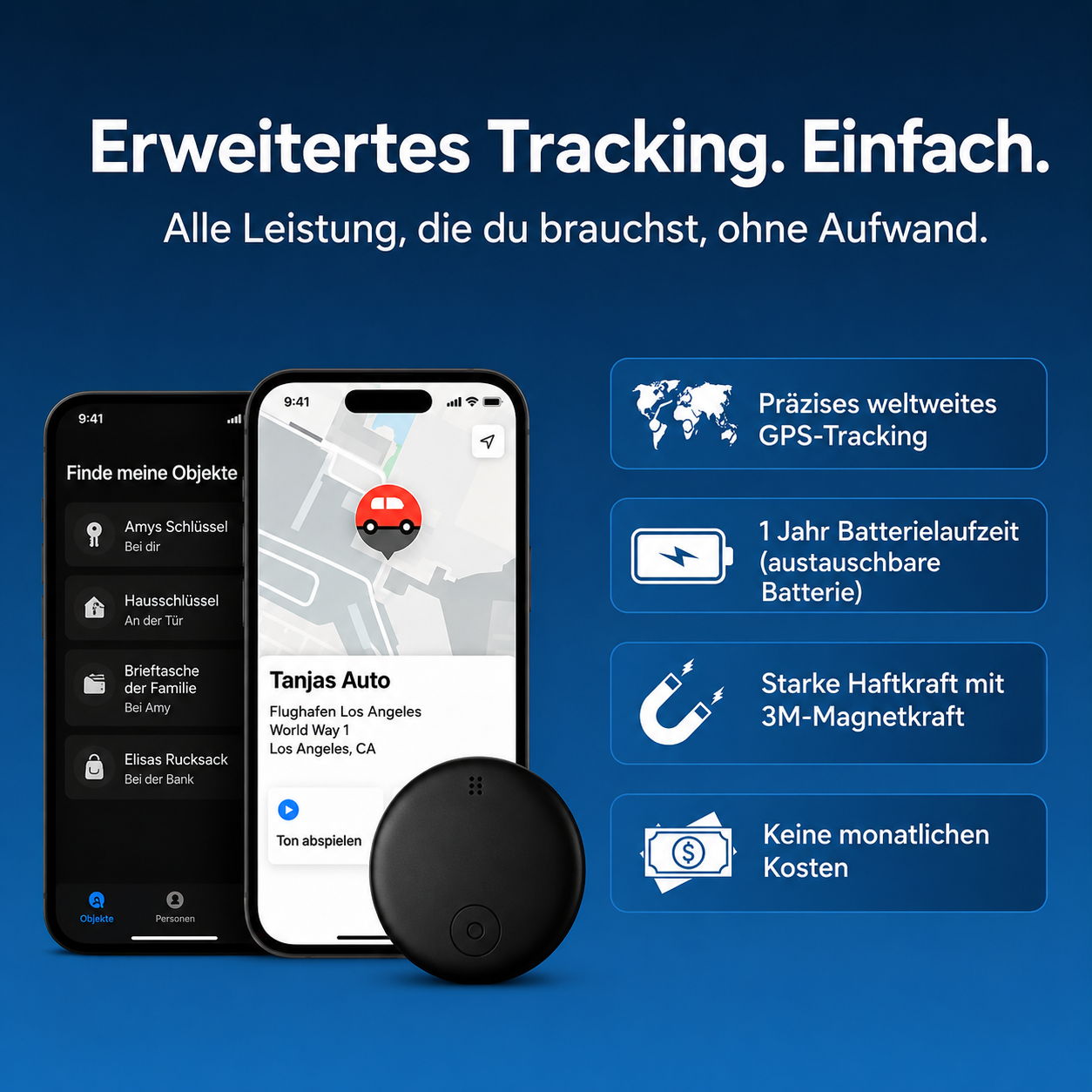 TrackGuard | Immer wissen, wo deine Wertsachen sind