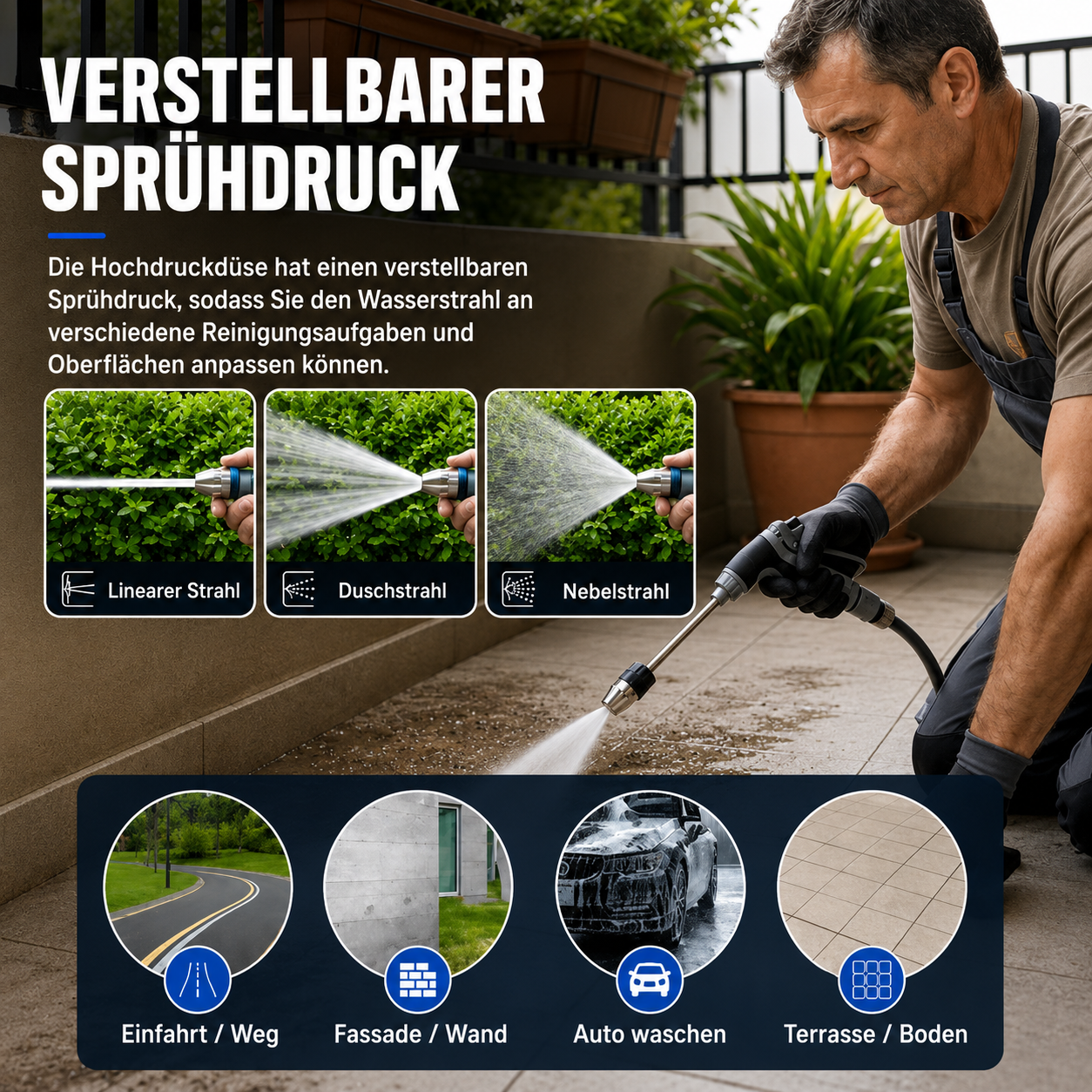 PowerJet | Snel en gemakkelijk schoonmaken