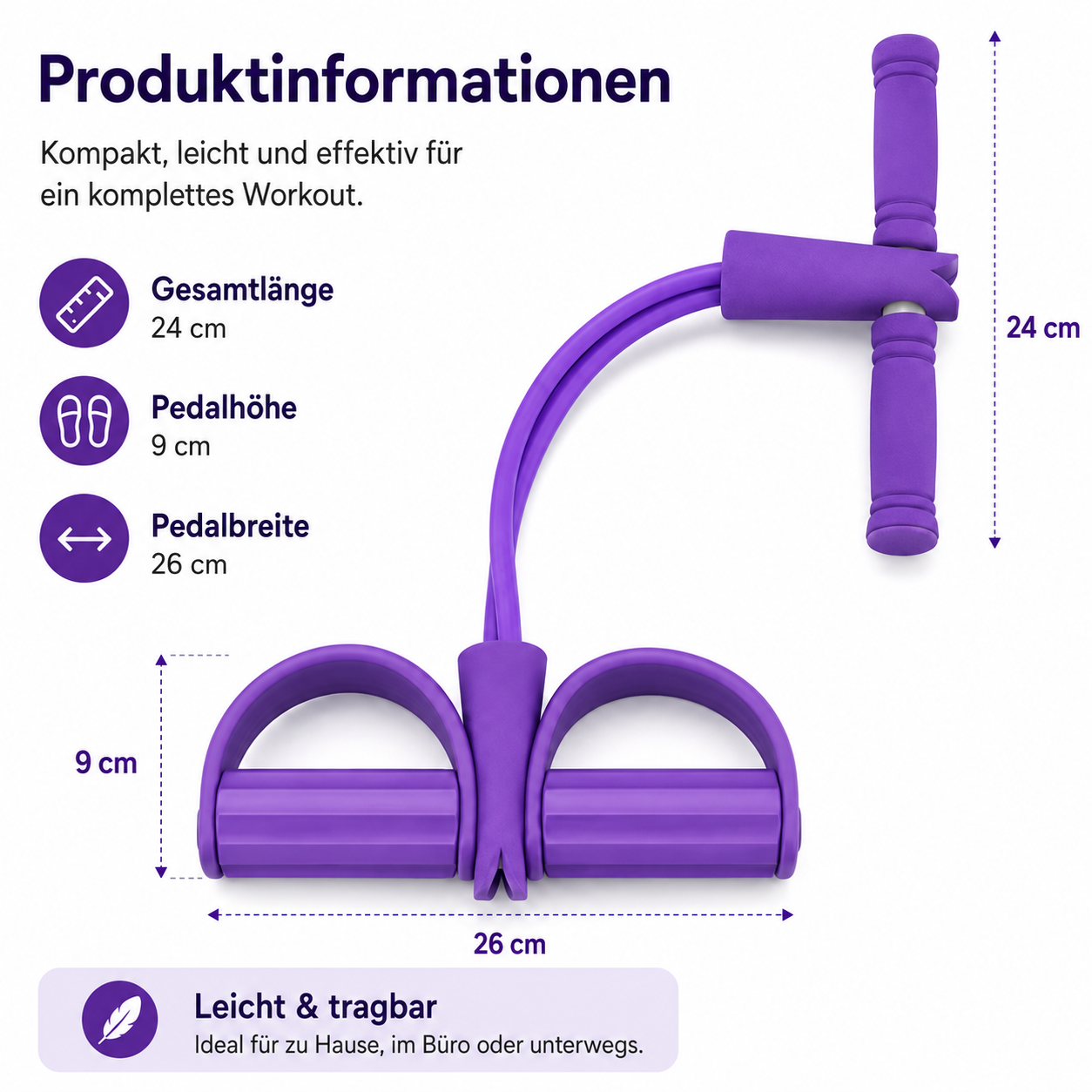 Fitness Puller | Trainiere deinen ganzen Körper bequem von zu Hause aus