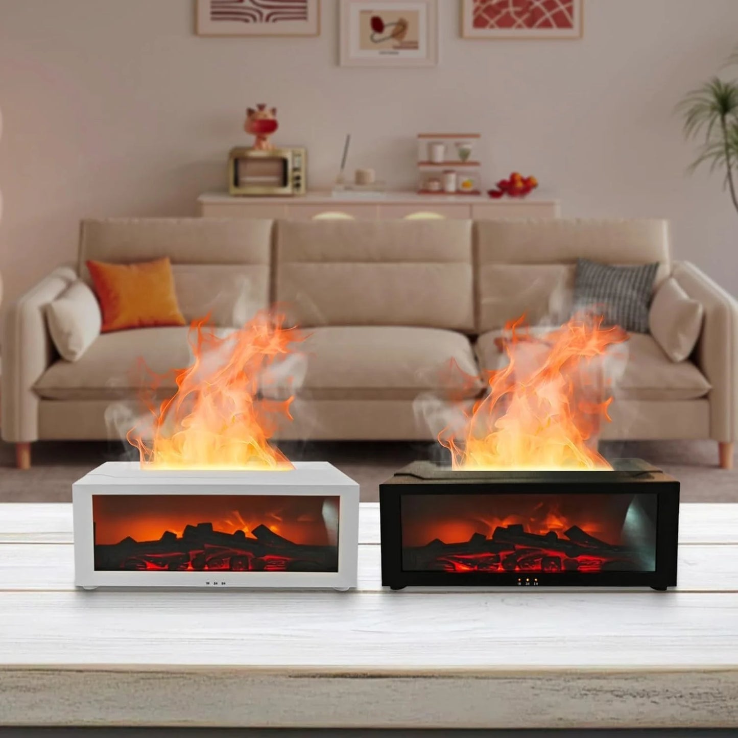 FireMist | Elektrische Sfeerhaard mit Vernebelnder Flammenillusion