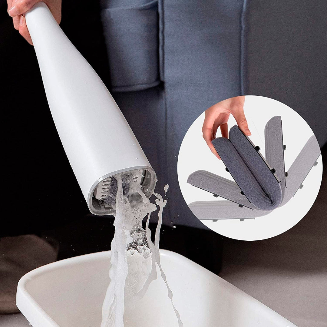 TwistClean | Selbstwringender Mopp mit ultra-absorbierendem Schwamm